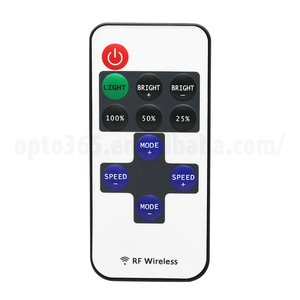 รีโมทคอนโทรล LED <span class=keywords><strong>5V</strong></span> 12V 24V RF ขั้วต่อ <span class=keywords><strong>DC</strong></span> ใช้งานง่ายสำหรับแถบไฟ LED สีเดียวควบคุมหรี่แสง - Product Image 4