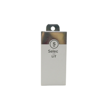 Boîte personnalisée pour cartouche de 1 ml, en carton SBS 18pt, pour emballage de stylo à cartouche de 1 gramme, emballage personnalisé pour cartouche d'huile jetable de 1 ml
