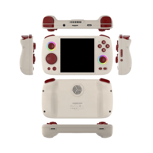Anbernic Wifi Android Portable Mini Retro Handheld Game Console Standard  Classic Gaming Player Ambernic Rg Cube Game Console