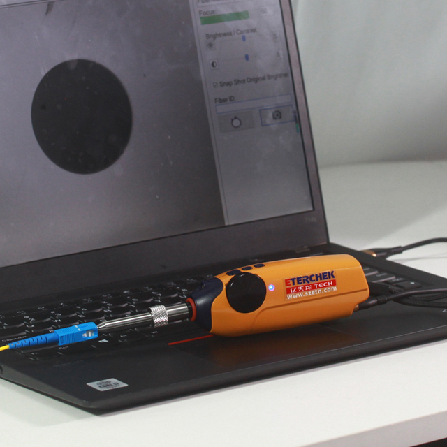 Inspection and Analysis of Fiber End-face Video Digital Scope Fiber Optic Testing Equipment Fiber Microscope