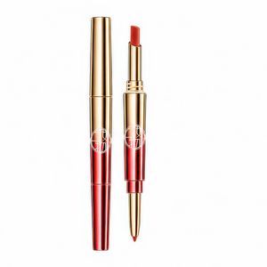 Crayon à lèvres double embout longue tenue naturel avec gloss peptide, anti-transfert, pour maquillage quotidien, logo personnalisé - Product Image 5