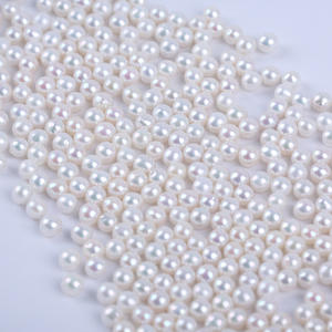 ชุดสร้อยข้อมือและสร้อยคอไข่มุกน้ำจืดธรรมชาติจูจี้ ขนาด 5-5.5 มม. สีขาว ชมพู ตัวเลือกสีหลากหลาย ลูกปัดแบบหลวมสำหรับทำเครื่องประดับต่างหู DIY - Product Image 4