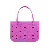 Sac de plage portable en EVA, grande capacité, imperméable, avec logo personnalisé, vente directe usine, impression personnalisée pour les stations balnéaires
