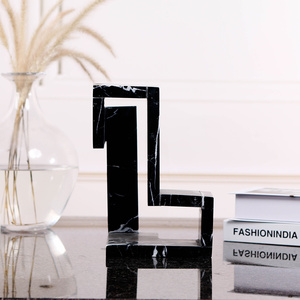 Arredamento per la casa moderna elegante oggetti di Design in marmo arte arredamento morbido per l'albergo e la casa accessori decorazioni fantasia - Product Image 4