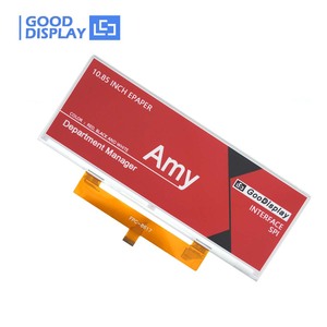 Écran E-Paper Tricolore Étroit GDEM1085Z51 de 10,85 Pouces 1360x480 Noir Blanc Rouge, Panneau E-Ink à Faible Consommation Compatible - Product Image 3