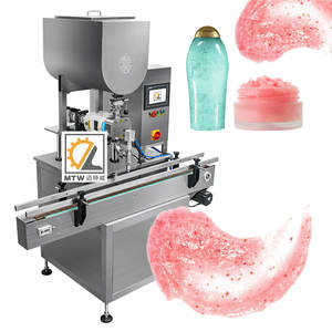MTW bomba de lóbulo automática loción crema cera para el cabello máquina de llenado de líquidos cosméticos de alta viscosidad - Product Image 3