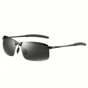 Gafas de Sol Polarizadas para Hombre con Logotipo Personalizado, Gafas de Sol Fotocromáticas que Cambian de Color, Gafas de Visión Diurna y Nocturna Polarizadas para Conducir - Product Image 3