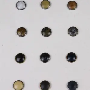 Guter Preis Fabrik direkt Lieferant Kristall Perle Metall Ring Druckknopf für Kleidung