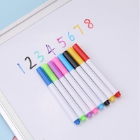 Ensemble de 12 stylos marqueurs textiles lavables, pointe fine de 2 mm, encre permanente pour textiles, pour T-shirt, chaussures en toile, sac, décoration DIY