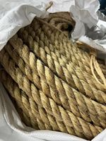 Cordage Manila torsadé à 3 brins haute résistance 18 mm 20 mm 22 mm en fibres de sisal naturelles pour usage maritime