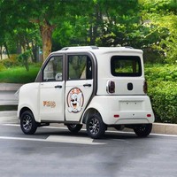 Mini voiture électrique Voiture Electrique Adulte Scooter électrique voiture 4 roues fermée à vendre sans permis de conduire