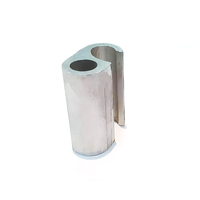 Conector de aluminio estable Abrazadera O de prensa individual 1P/2P para conexiones de cables de cableado de alta potencia eléctrica de cobre y plástico