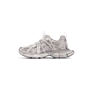 Baskets décontractées à plateforme avec empeigne en maille technique, multi-lacets, style 'Dad Sneakers', silhouette sportive rétro, confortables et au style urbain - Product Image 4