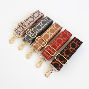 חדש יוקרה 3.8 cm רחב בד פס מתכוונן תיק כתף Crossbody תיק ארנק גיטרה החלפת רצועה - Product Image 3