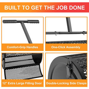 <span class=keywords><strong>Engrais</strong></span> <span class=keywords><strong>en</strong></span> maille métallique durable léger et outil de jardinage portable personnalisable pour <span class=keywords><strong>rouleau</strong></span> de semoir - Product Image 4