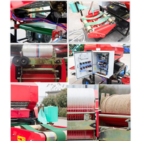 Machine intelligente d'emballage et de conditionnement de la paille / Ligne de pressage de fourrage entièrement automatique et autonome / Matériel agricole robuste