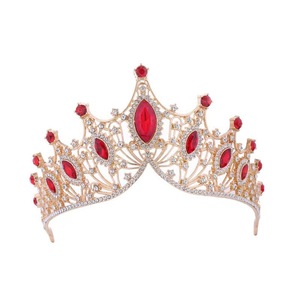 Corona nupcial, diadema, accesorio para el cabello <span class=keywords><strong>de</strong></span> boda, tiara sencilla para fiesta <span class=keywords><strong>de</strong></span> cumpleaños - Product Image 3