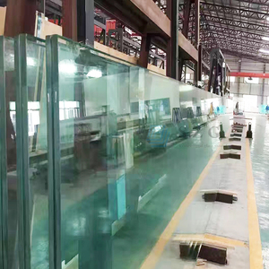 Feuille de verre transparente de 10mm, tuffen plat trempé, esg durci, bords biseautés, fabriqué pour mesurer la taille géante maximale, prix usine - Product Image 3