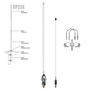 6.5dBi VHF 144-174MHz diamonds ใยแก้วฐานเสาอากาศสำหรับการสื่อสาร starline - Product Image 4