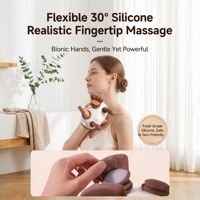 Appareil de massage manuel pour le cou, les épaules et le dos, masseur cervical diagonal pour les muscles, pétrisseur relaxant