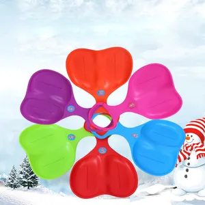 A3261 Großhandel Erwachsene HDPE Ski Sand Kinder Rutsche Butt Pad Spielzeug Skifahren Winter Outdoor Ski scheibe Kinder Snowboard