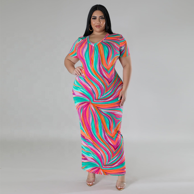 long fitting african print dresses Amma African Print Midi Dress - African Clothing in USA | MYTRIBENG L / LONG main image 0