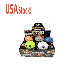 Stock USA : Jouets anti-stress et de décompression en TPR, style dumpling, pour Halloween, avec adorables motifs citrouille et fantôme - Product Image 2