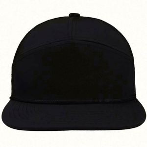 Casquette de golf imperméable unisexe en coton et maille, style sportif urbain, perforée à 7 panneaux découpés au laser, pour l'extérieur - Product Image 5