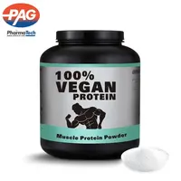 Private Label Sporte rnährung Vegan Protein Powder Supplements