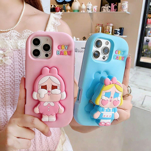 Funda <span class=keywords><strong>de</strong></span> teléfono móvil a prueba <span class=keywords><strong>de</strong></span> golpes <span class=keywords><strong>de</strong></span> silicona <span class=keywords><strong>de</strong></span> dibujos animados bonitos <span class=keywords><strong>de</strong></span> diseño <span class=keywords><strong>de</strong></span> moda soporte <span class=keywords><strong>de</strong></span> agarre <span class=keywords><strong>de</strong></span> dibujos animados 3D para 11 13/14/15 17 Pro Max - Product Image 2