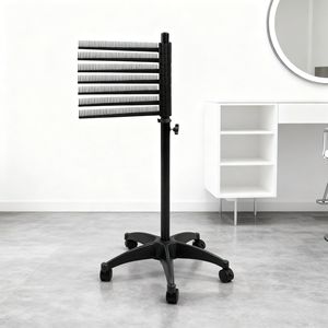 Wholesale Braiding Hair Rack 216 Pegs 360° Rotatable with Wheels Movable Hair Extension Holder for Salon & Beauty School - Product Image 1