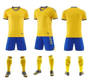 Kit transpirable camiseta de fútbol uniforme nuevo modelo conjunto completo de fútbol Kit de fútbol personalizado en blanco nombre número conjunto camiseta de fútbol - Product Image 3