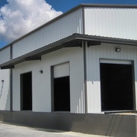 Önceden Tasarlanmış Modern Çelik Fabrika Atölyesi Binası, Endüstriyel Üretim Montajı için H Şekilli Çelik Kirişli Sandviç Panel ile