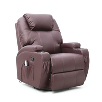 Fauteuils inclinables manuels au design moderne pour salon, canapé électrique en cuir avec fonction de levage, fauteuil inclinable réglable pour salon