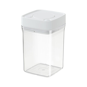 Contenedor Redondo Hermético de Plástico para Almacenamiento de Alimentos, Portátil, Libre de BPA, Sellado al Vacío, Apertura con un Botón, para Uso en la Cocina - Product Image 6