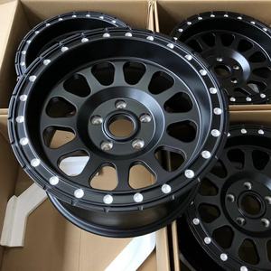 Jantes tout-terrain en alliage d'aluminium forgées sur mesure à 5/6 trous, compatibles avec Patrol Tank 500 Wrangler, pour un design concave profond - Product Image 1