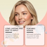 Le blush hydratant soyeux Zephoco Orange est une poudre de maquillage portable pour les trajets quotidiens et les rendez-vous.