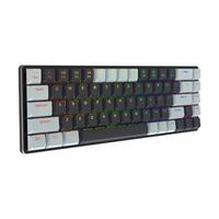 Keyboard Mekanik Gaming Mini 61 Tombol Baru 13 Tahun Garansi, Switch Gateron, USB 2.4Ghz Nirkabel, RGB LED Backlit, untuk PC dan Kantor