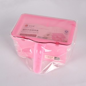 Vente en gros de haute qualité utile épices 2pcs en plastique condiments porte-épices fixé pour épices simple poignée deux <span class=keywords><strong>conte</strong></span> - Product Image 1