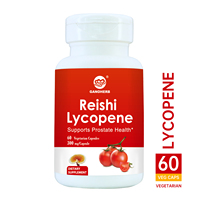 Ganoherb Suplemento Suppléments à base de plantes Reishi Lycopène Capsules Poudre de graines Extrait de plantes pour la santé de la prostate