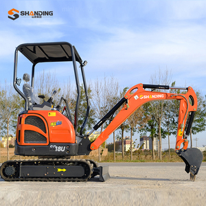 Mini Excavadora de Alta Calidad en Oferta, 3.5T 2T, Brazo Oscilante Lateral, Motor Kubota EURO5, Mini Excavadora Agrícola China para Jardín - Product Image 1