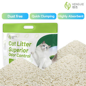 Arena para Gatos Hengjie OEM a Base de Plantas, Ecológica, Biodegradable, con Control de Olores, Arena para Gatos de Yuca - Product Image 4