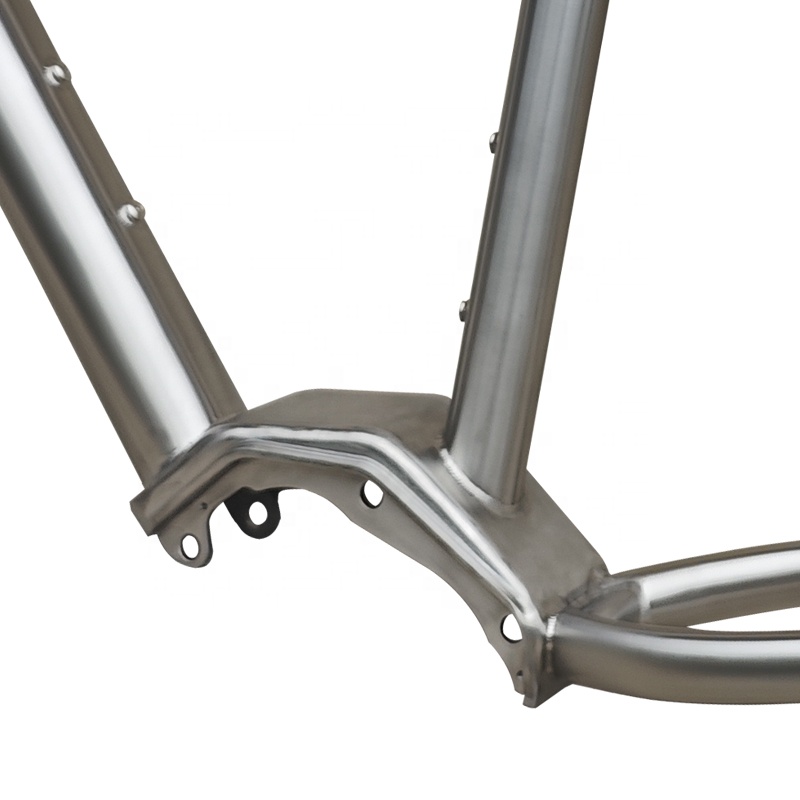 Рама для электровелосипеда E-MTB титановая спиральная рама с мотором Bafang M820/электрический скутер, средний привод, рама для горного велосипеда