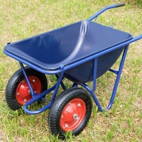 250kg 500kg Petite brouette à plat Chariot à main Camion agricole Mini Dumper Chariot pour jardin Béton