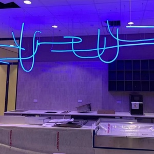 Tira de Luz LED de Neón de Silicona de 360 Grados, Diámetro de 22 mm, Redonda, Impermeable IP65, para Uso en Exteriores en Techos - Product Image 2