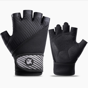 <span class=keywords><strong>Gants</strong></span> de sport pour hommes et femmes, été, demi-doigts, équipement d'entraînement, antidérapants, amortissants, allongement du poignet, <span class=keywords><strong>fitness</strong></span> - Product Image 1