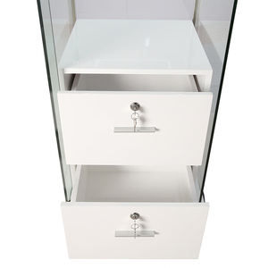 Vitrine de présentation de <span class=keywords><strong>bijoux</strong></span> au sol avec éclairage LED, mobilier de magasin de <span class=keywords><strong>bijoux</strong></span>, présentoir de vente au détail, support de tour - Product Image 3