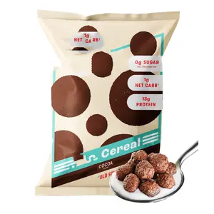 Bolsa de plástico para aperitivos de alta calidad para nueces de chocolate, bolsa de embalaje, bolsa de palomitas de maíz y chocolate