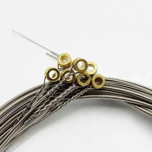 Cuerdas para Guitarra Acústica Folk, Cabezal Colorido, Núcleo de Acero Hexagonal Importado, Cuerdas de Acero para Guitarra Folk, Accesorios para Instrumentos Musicales - Product Image 5