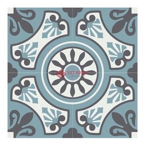 Azulejo de Cemento Hexagonal Único de 200x230mm, Antideslizante, para Piso de Baño, Decorativo, para Pared, Exportación, Mejor Precio - Product Image 1